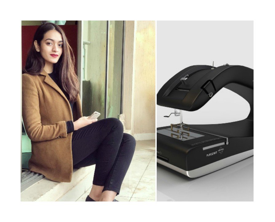 Aqsa Ajmal Lexus Design Award winner 1 sewing machine