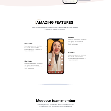 Mended | Landing Page